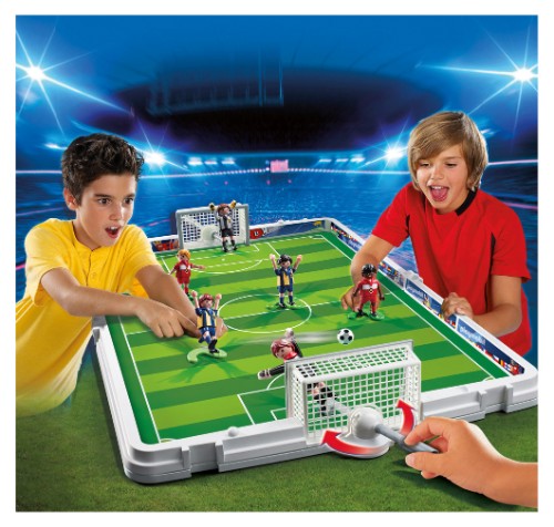 PLAYMOBIL 4725 GroÃŸe FuÃŸball-Arena im Klappkoffer