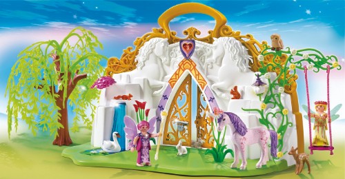 PLAYMOBIL 5208 Zauberfeenland im Einhorn-KÃ¶fferchen (Aktionsartikel)
