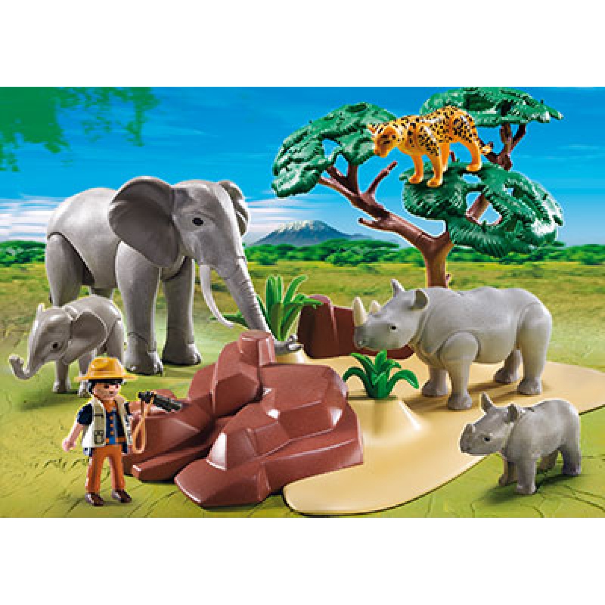PLAYMOBIL 5275 - WWF-Forscher bei afrikanischen Savannentieren