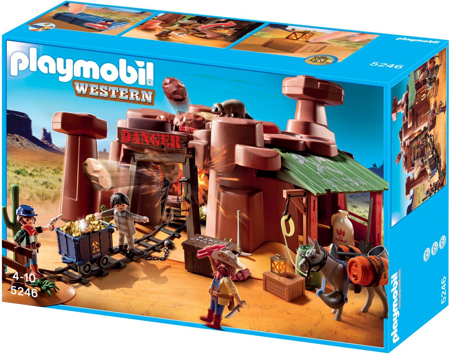 PLAYMOBIL® Goldmine mit Sprengkiste (5246) 