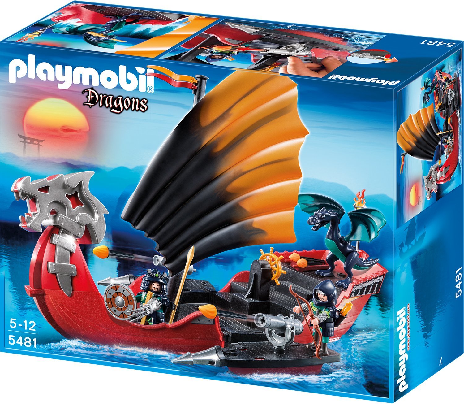 PLAYMOBIL® Drachen-Kampfschiff (5481)