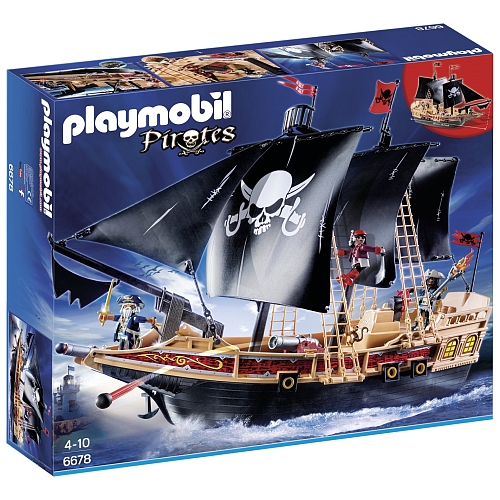 PLAYMOBIL - Piraten-Kampfschiff - 6678