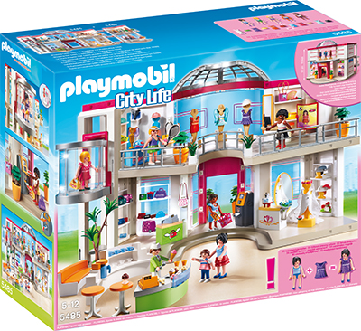 PLAYMOBIL® Shopping-Center mit Einrichtung (5485)