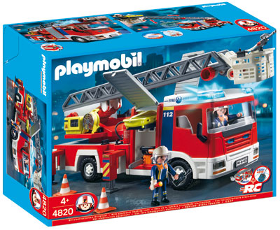 PLAYMOBIL® Feuerwehr-Leiterfahrzeug (4820)