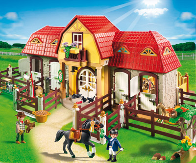 PLAYMOBIL® Großer Reiterhof mit Paddocks (5221) Titelansicht