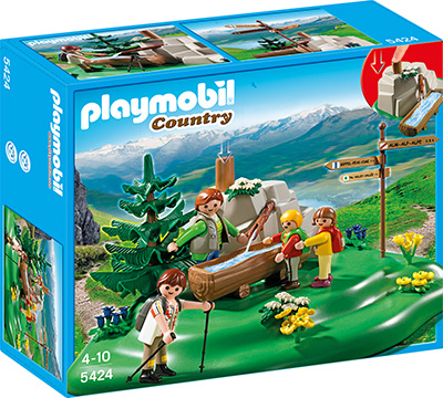 PLAYMOBIL® Wanderer bei der Gebirgsquelle (5424)