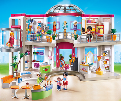 PLAYMOBIL® Shopping-Center mit Einrichtung (5485) Titelansicht