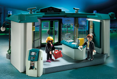 PLAYMOBIL® Bank mit Geldautomaten (5177) Titelansicht