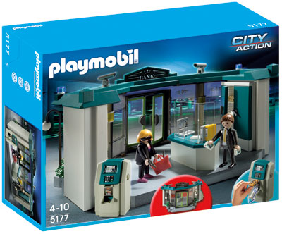 PLAYMOBIL® Bank mit Geldautomaten (5177)