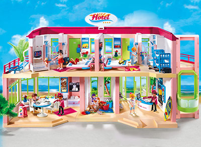 PLAYMOBIL® Großes Ferienhotel mit Einrichtung (5265) Titelansicht