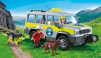 PLAYMOBIL® – Einsatzfahrzeug der Bergrettung (5427) Titelansicht