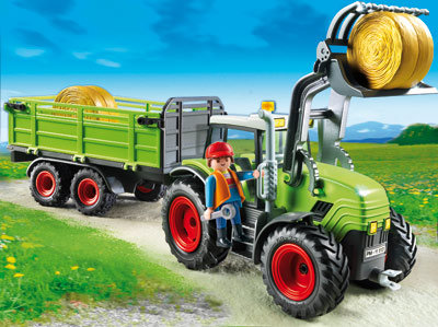 PLAYMOBIL® - Riesentraktor mit Anhänger (5121) Titelansicht