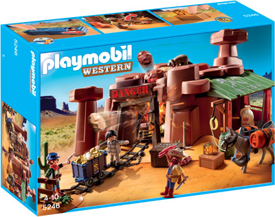 PLAYMOBIL ® Goldmine mit Sprengkiste (5246)