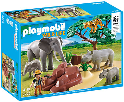 PLAYMOBIL® WWF-Forscher bei afrikanischen Savannentieren (5275)