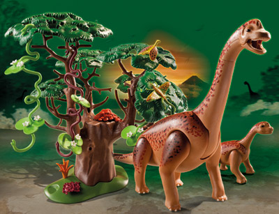 PLAYMOBIL® Brachiosaurus mit Baby (5231) Titelansicht