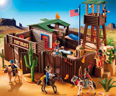 PLAYMOBIL® Großes Western-Fort (5245) Titelansicht