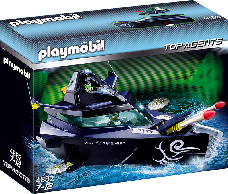 PLAYMOBIL® Robo-Gangster Turbokampfschiff (4882)