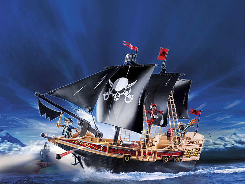PLAYMOBIL® Piraten-Kampfschiff (6678) Titelansicht