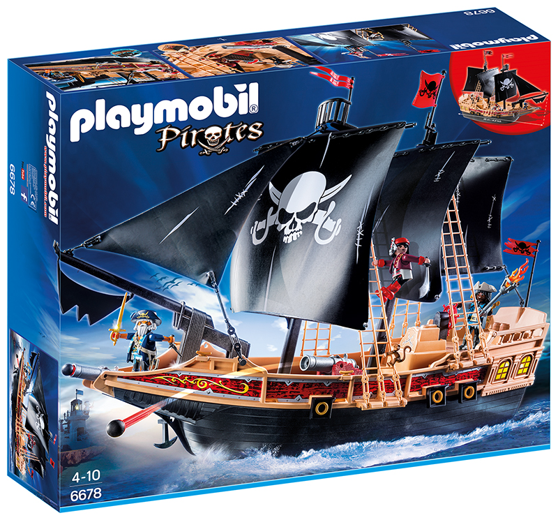 PLAYMOBIL® Piraten-Kampfschiff (6678)